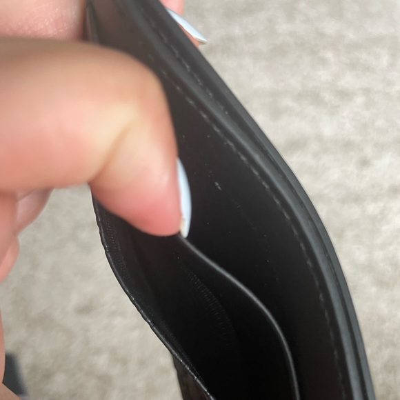 NWOT gucci GUCCISSIMA black cardholder - Picture 3 of 3